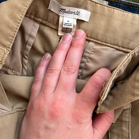 Madewell Wide Leg Trouser Pants - Picture 2 of 3